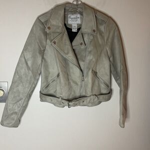 American Rag Faux Leather Women’s Moto Jacket Size M